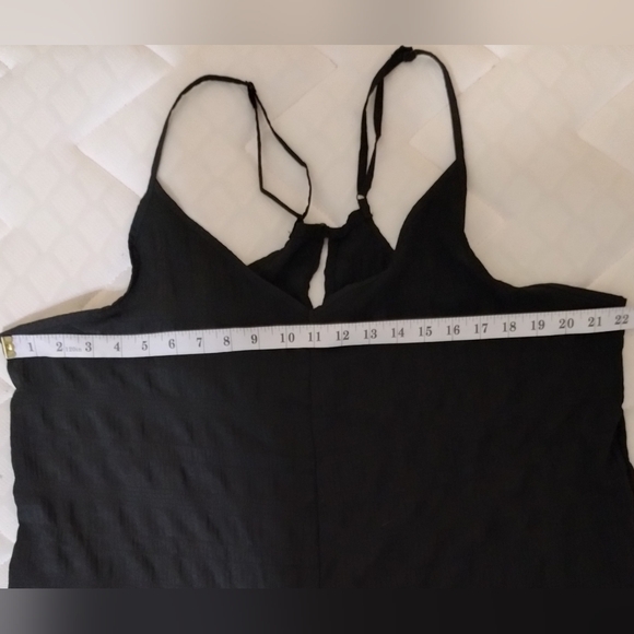 Size 3XL Black Spaghetti-Strap Romper - Picture 7 of 9